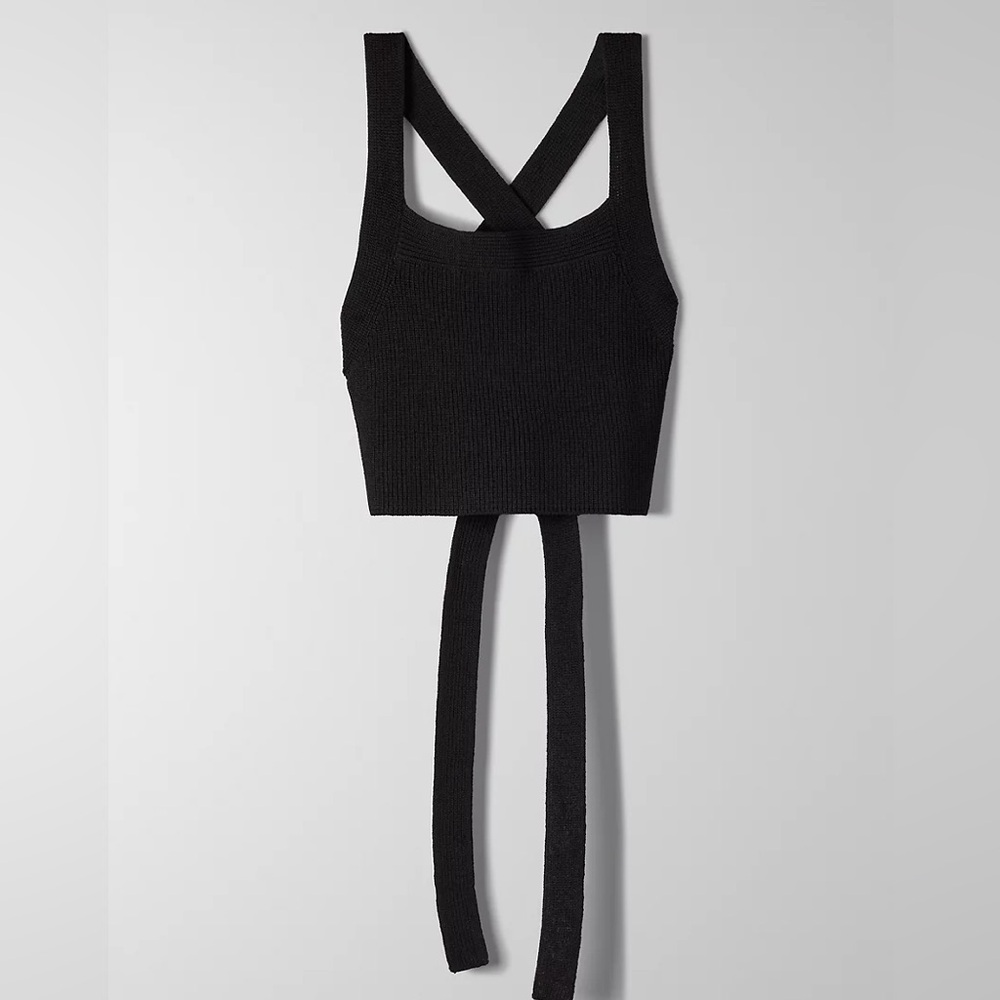 Aritzia wilfred cayenne knit top xs